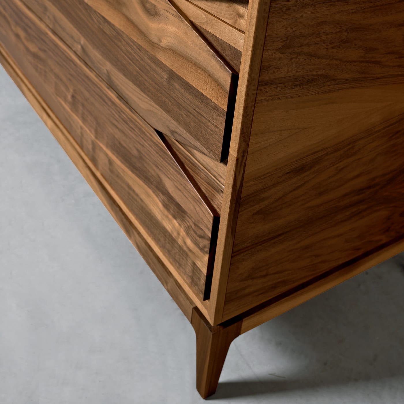Base Brown Italian Crafted Nightstand