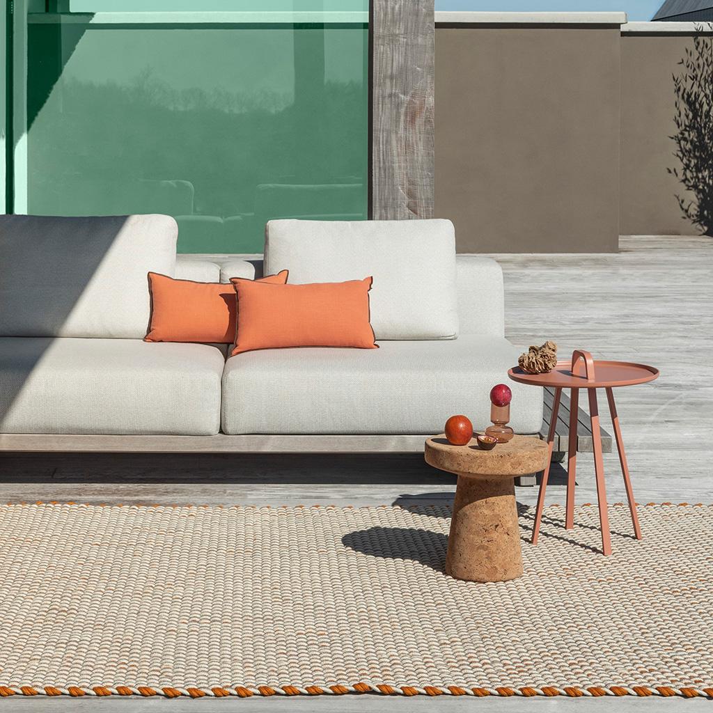 Lace Tri-colore Outdoor Rug | Size: 140 x 200 cm