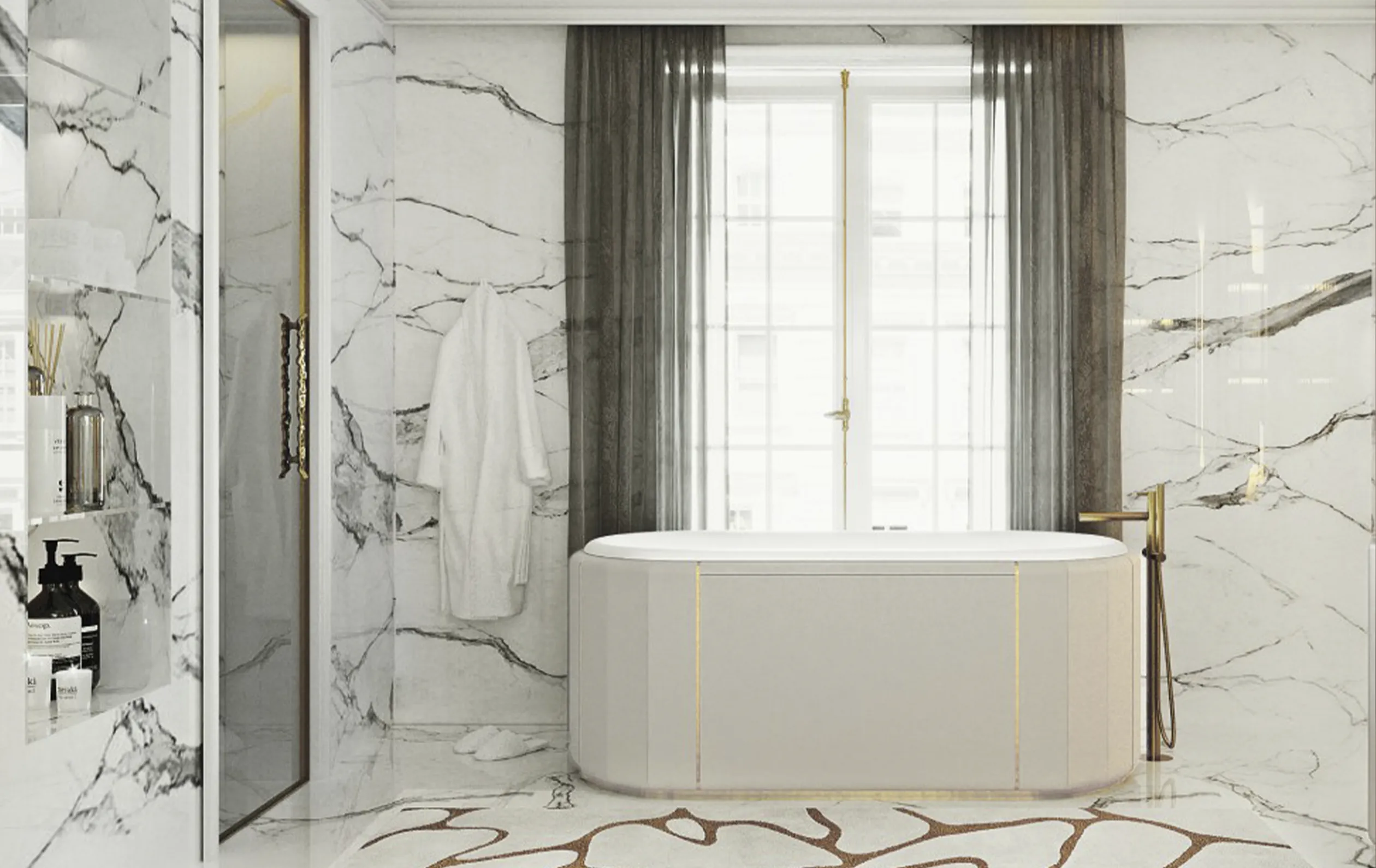 Royal Soak White Bathtub