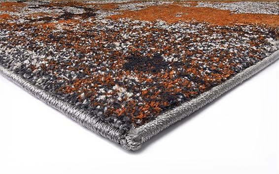 Yellow Abstract VIntage Indoor Rug