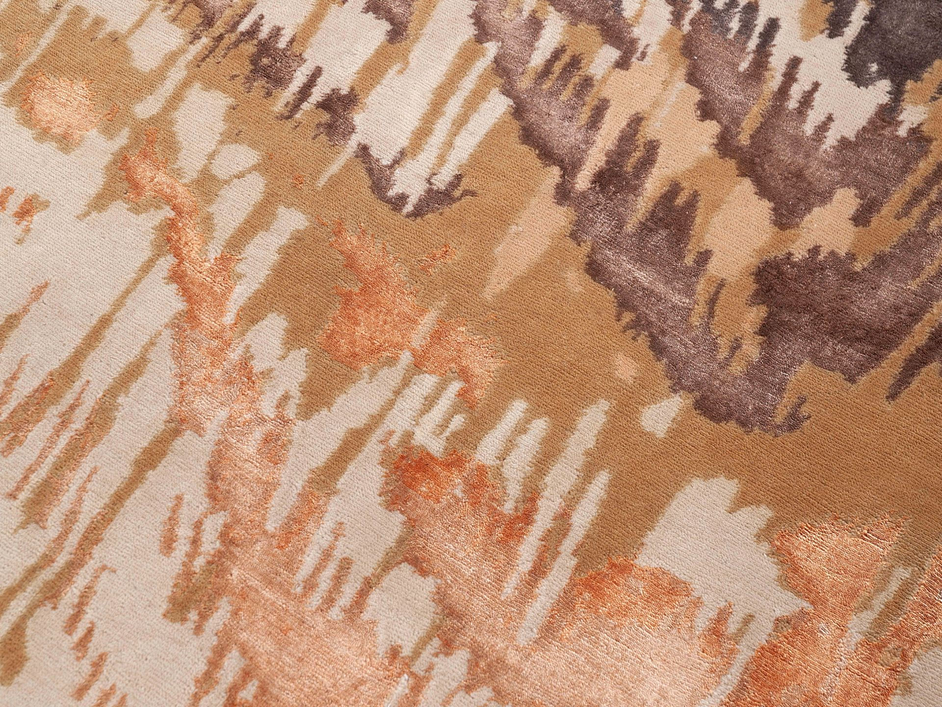 Hand-Knotted Indian Rug