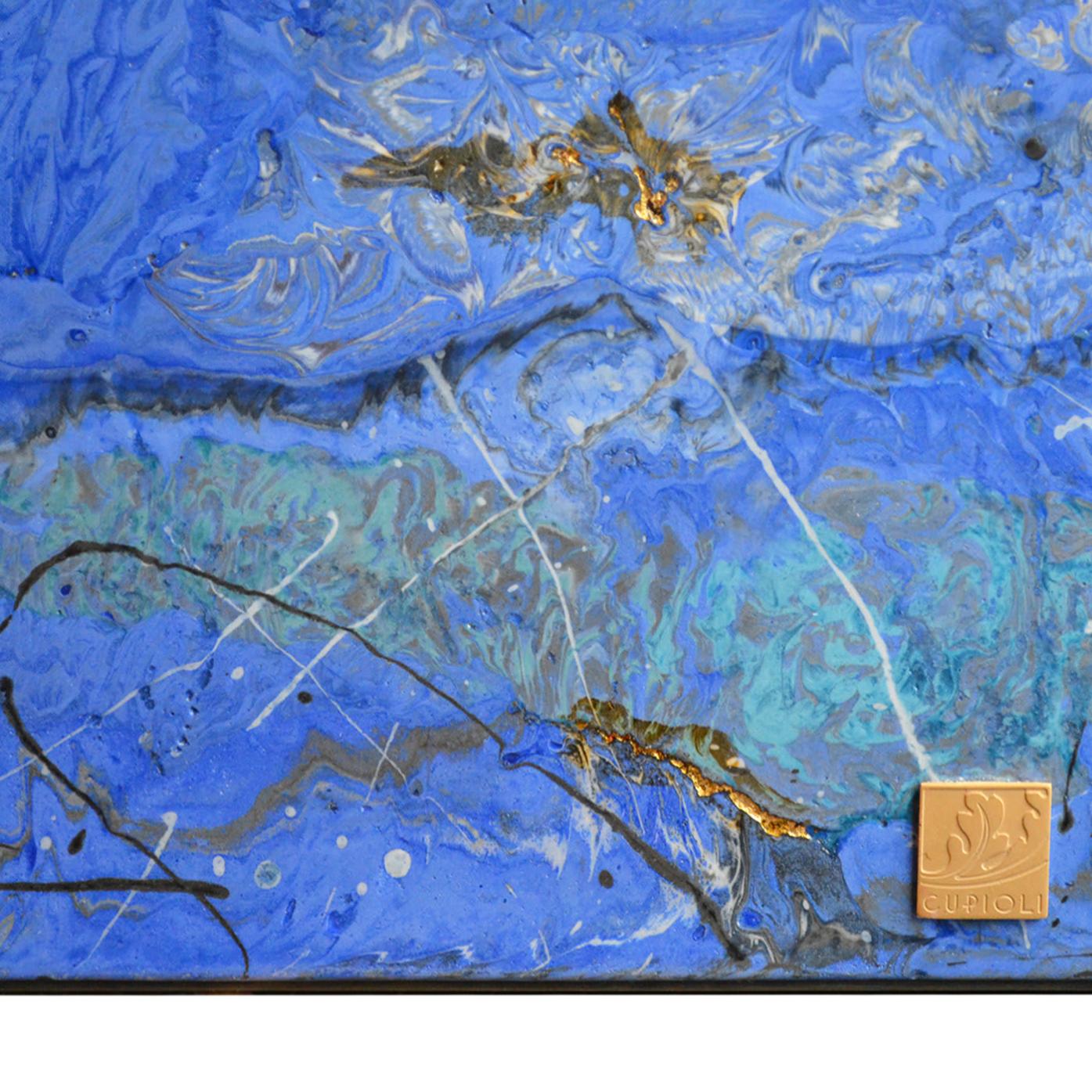 Ultramarine Artisanal Side Table