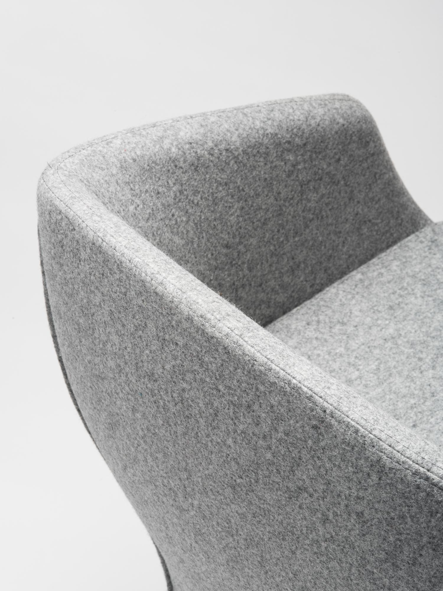 Elegant Gray Chair