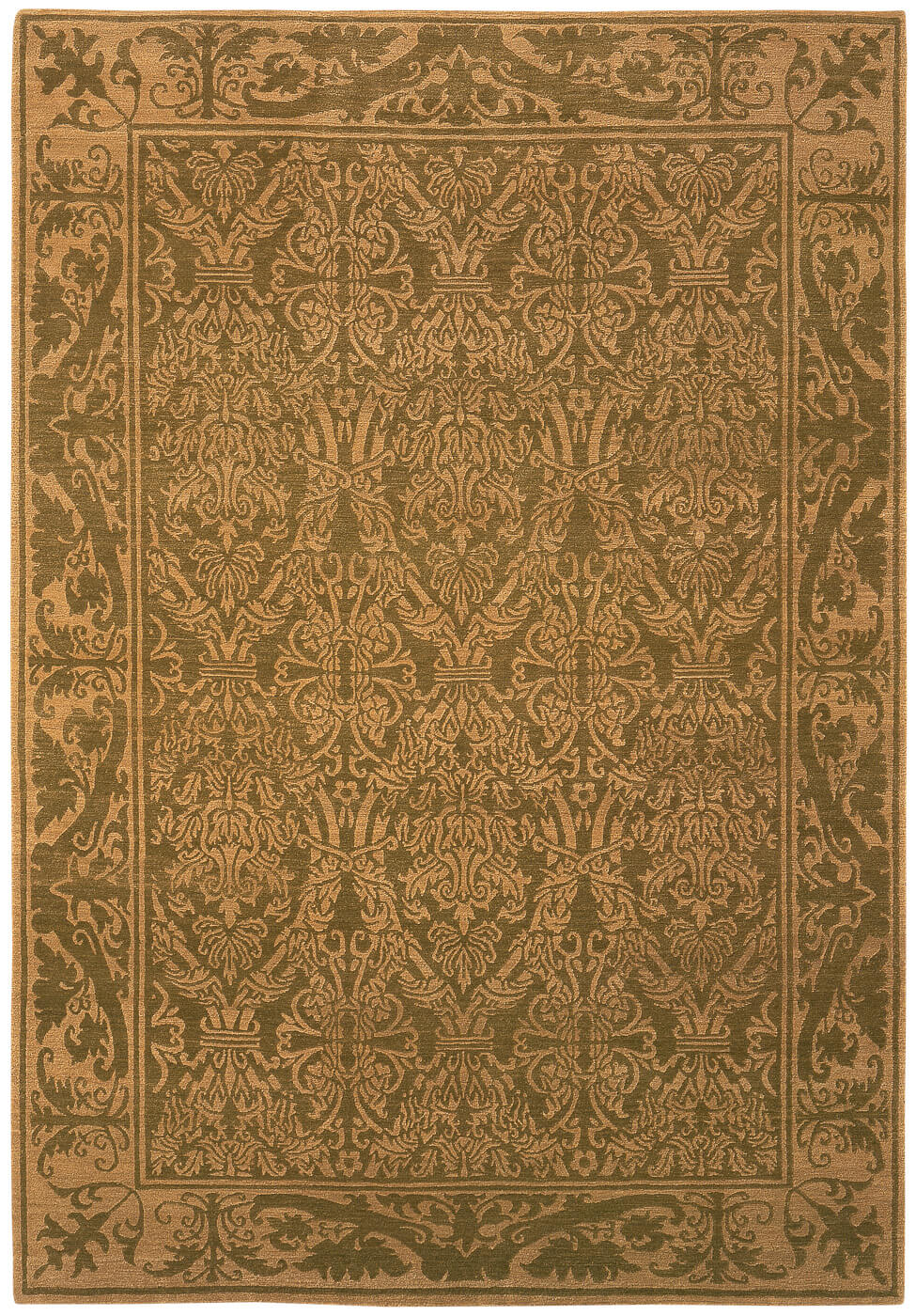 Alcaraz Gold Luxury Hand-woven Rug | Size: 300 x 400 cm