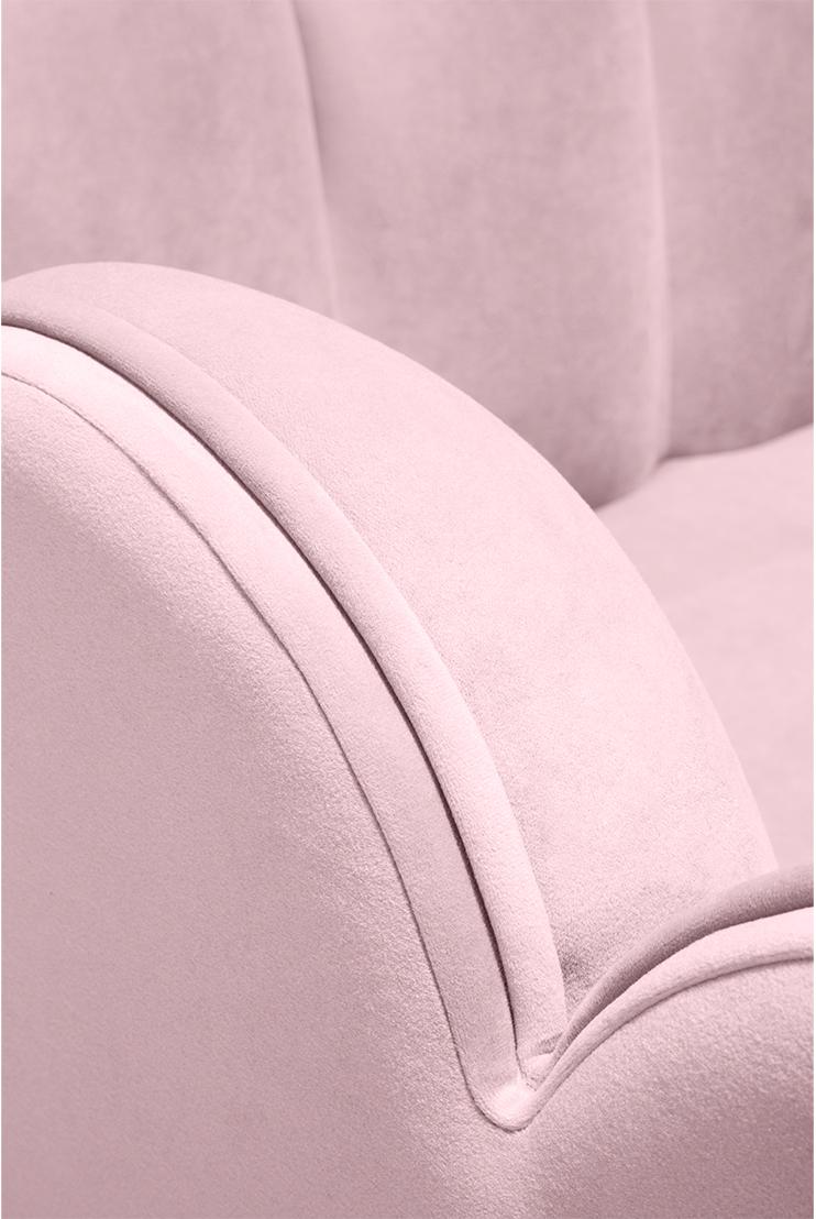 Fluffy Cloud Pink Sofa