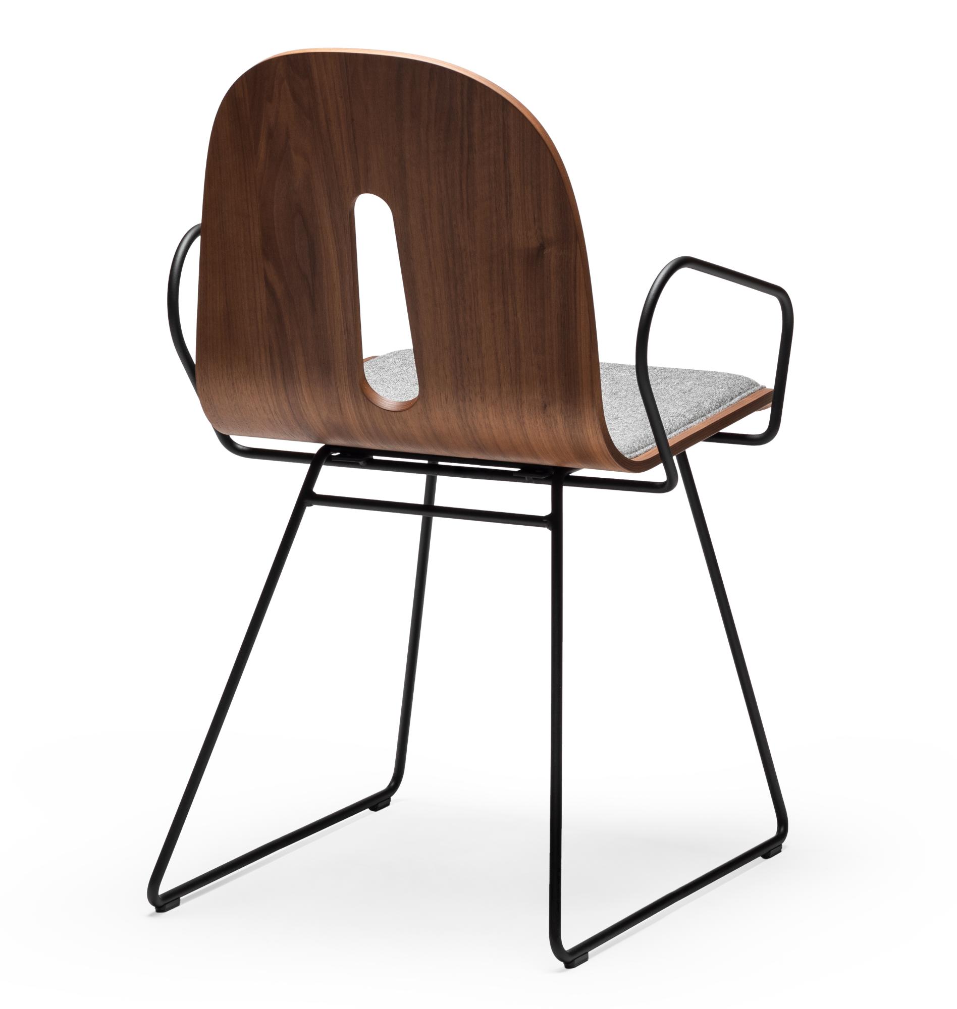 Gotham Woody Grey Armchair