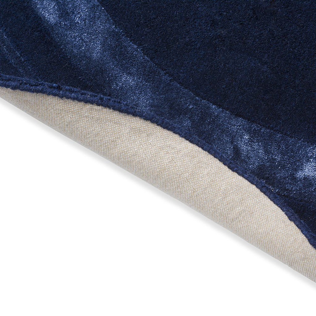 Redbrook Blue Round Hand-Woven Rug | Size: Ø 150 cm