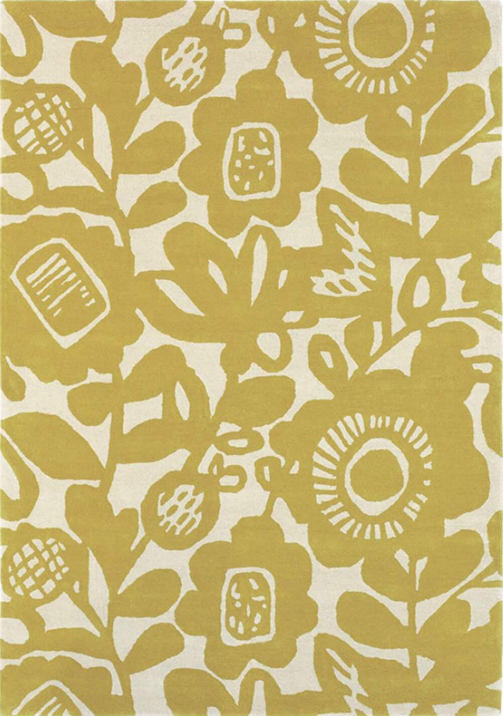Kukkia Honey 24506 Rug | Size: 200 x 280 cm