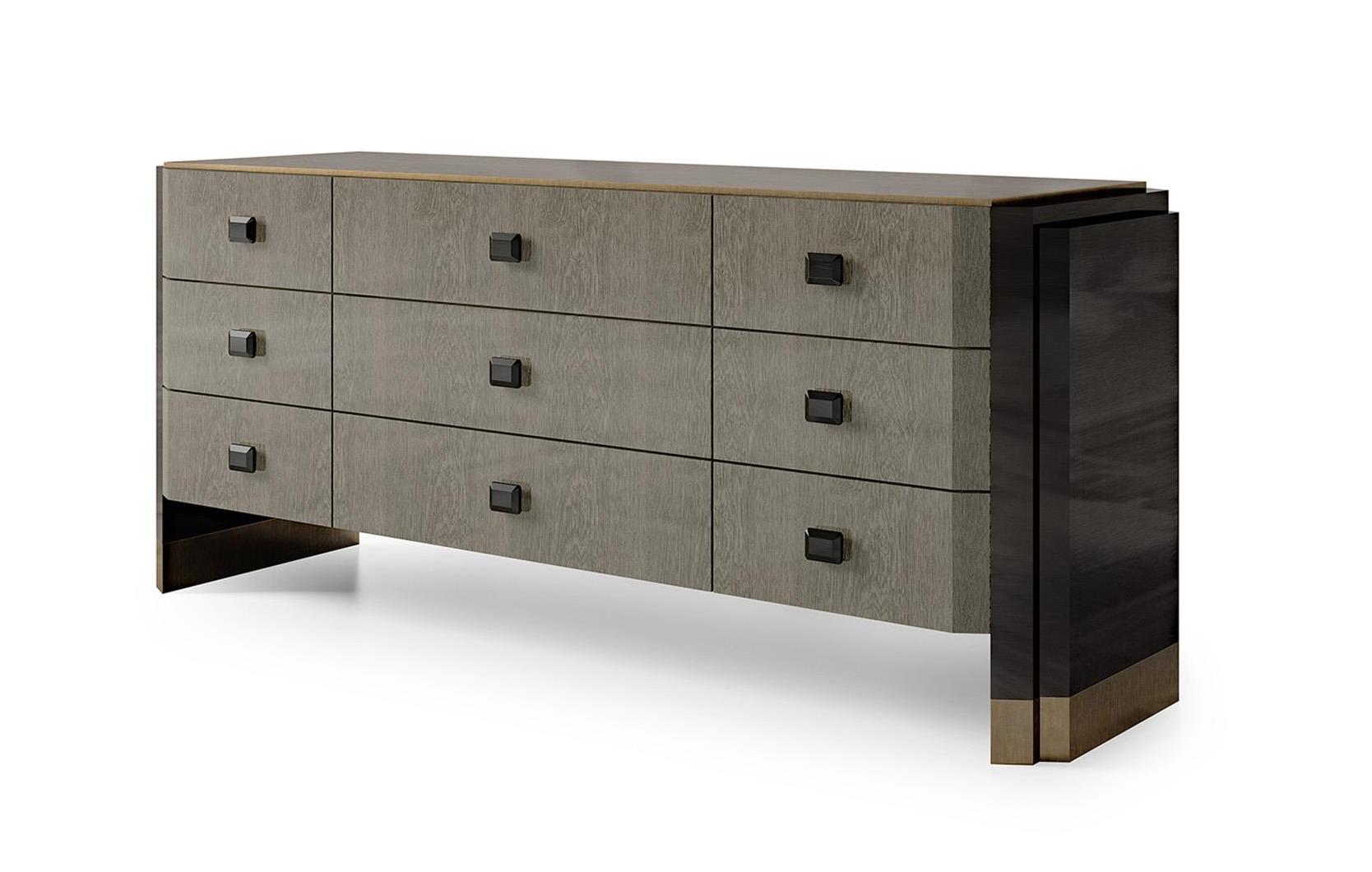 Nine-Drawer Sucupira Chest Of Drawers