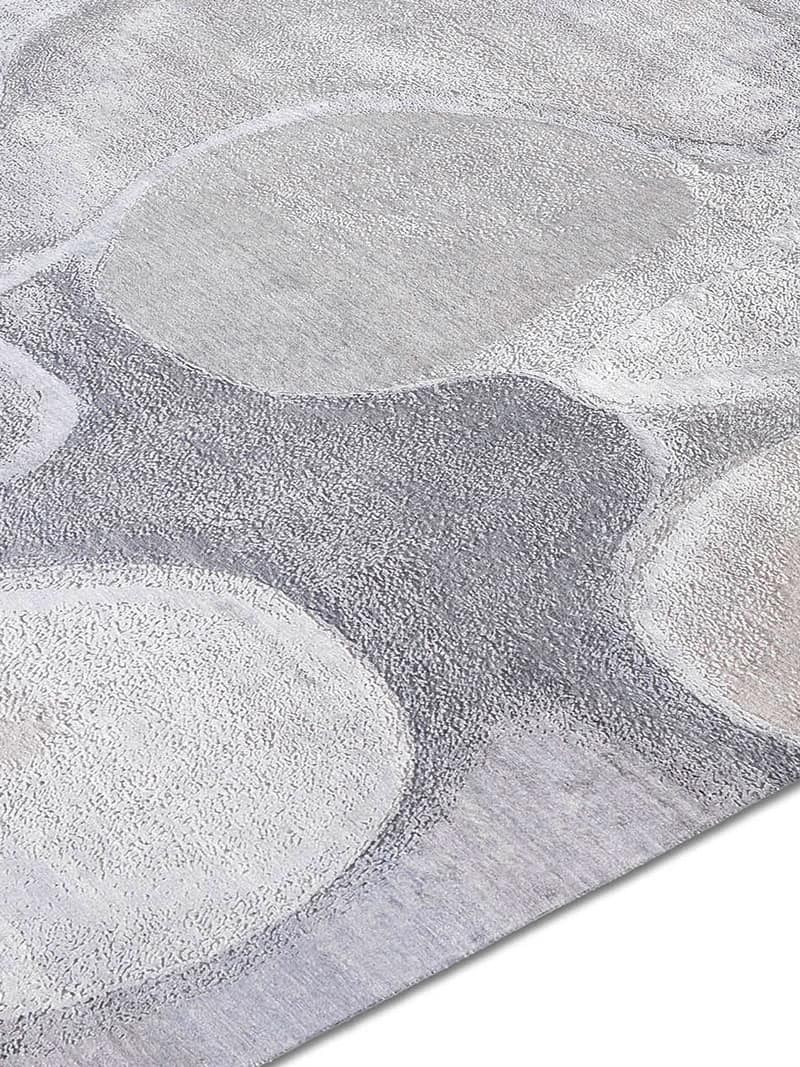 Silver Luxury Handwoven Rug | Size: 300 x 400 cm