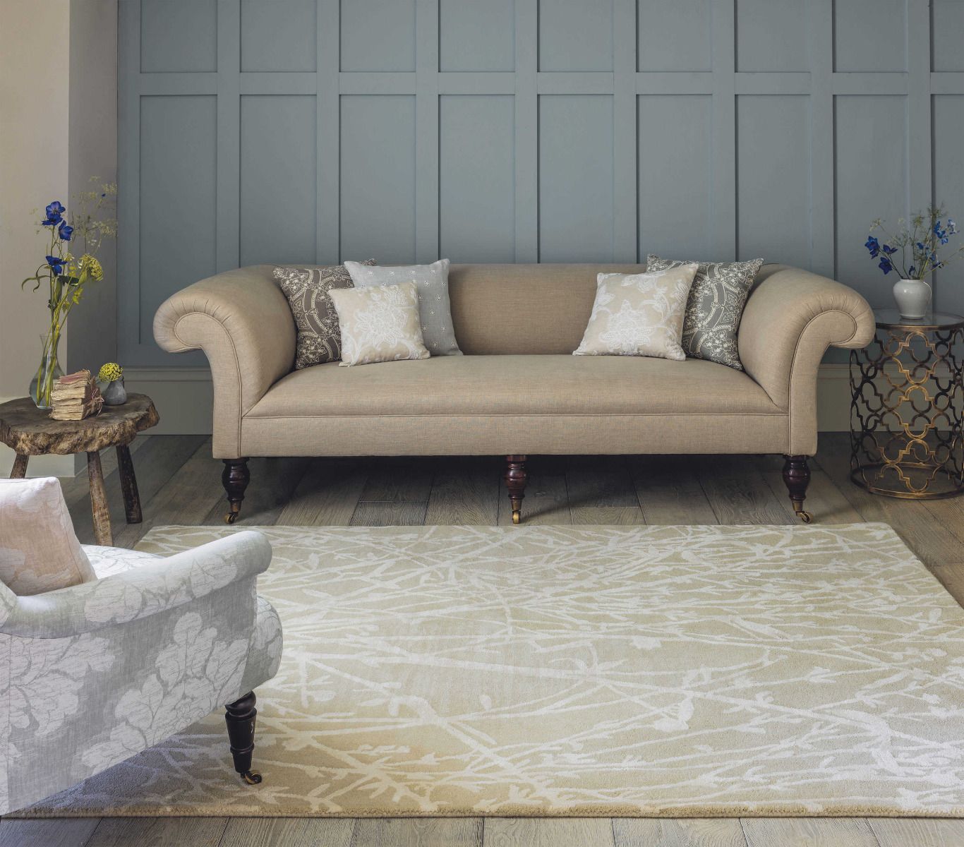 Meadow Linen 46809 Premium Rug | Size: 140 x 200 cm