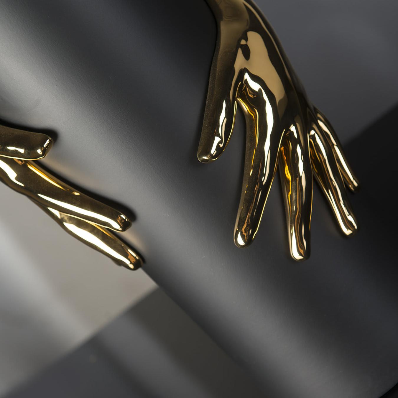 Hands Italian Sculptural Vase