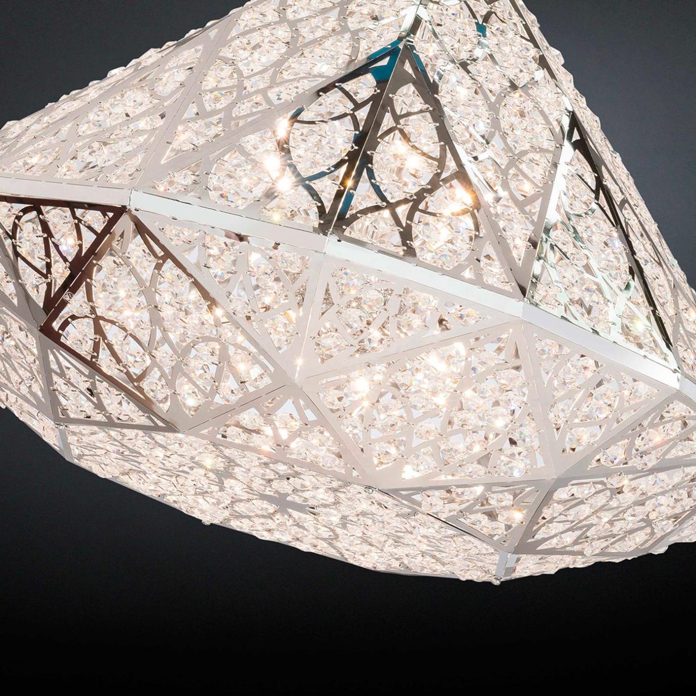 Arabesque Diamond Statement Chandelier