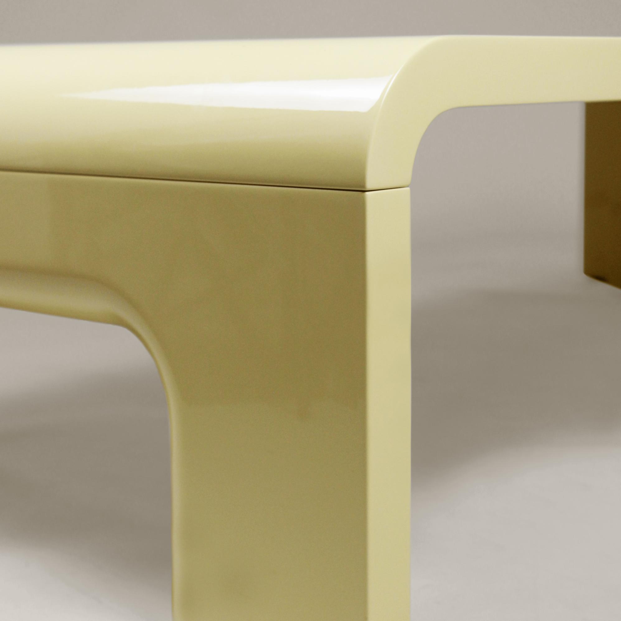 Pliè Yellow Coffee Table