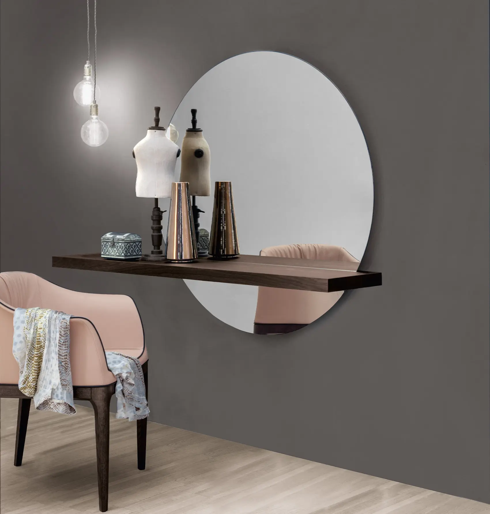 Sunset Console with Mirror