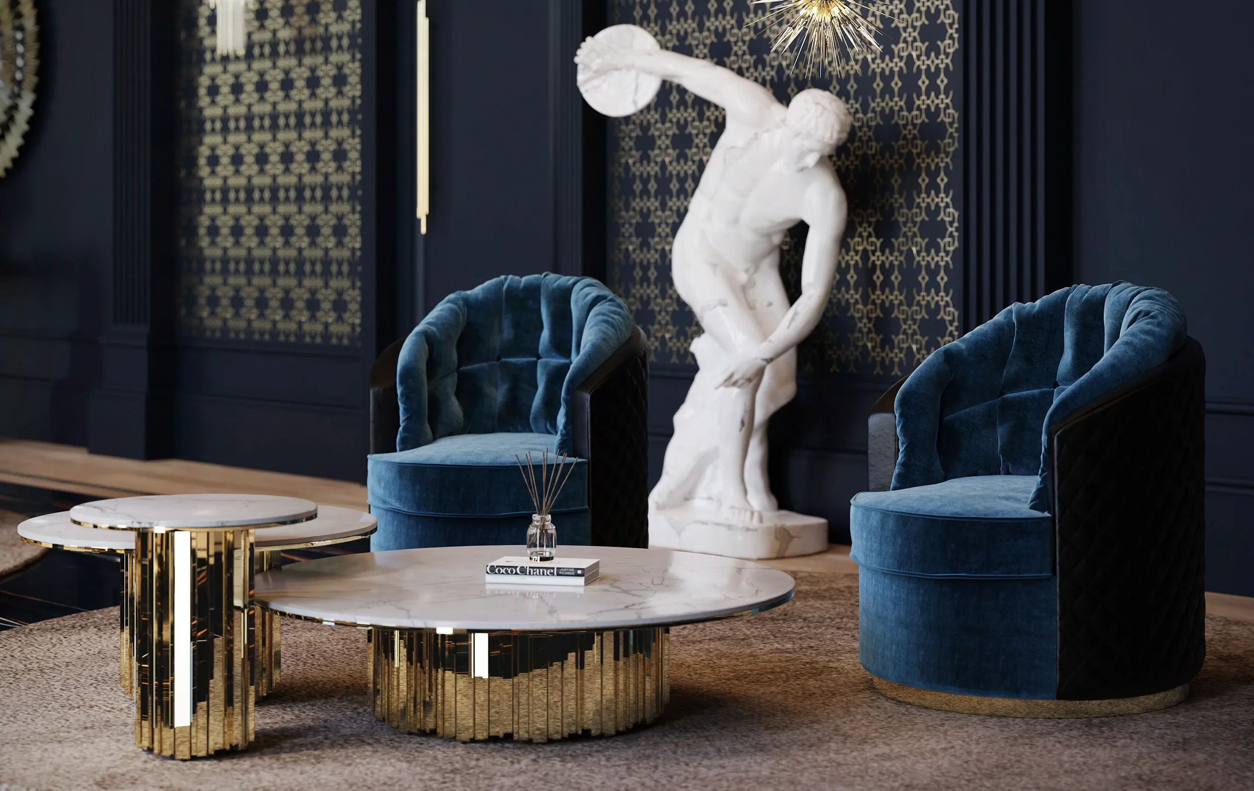 Opulence Swivel Armchair - 4
