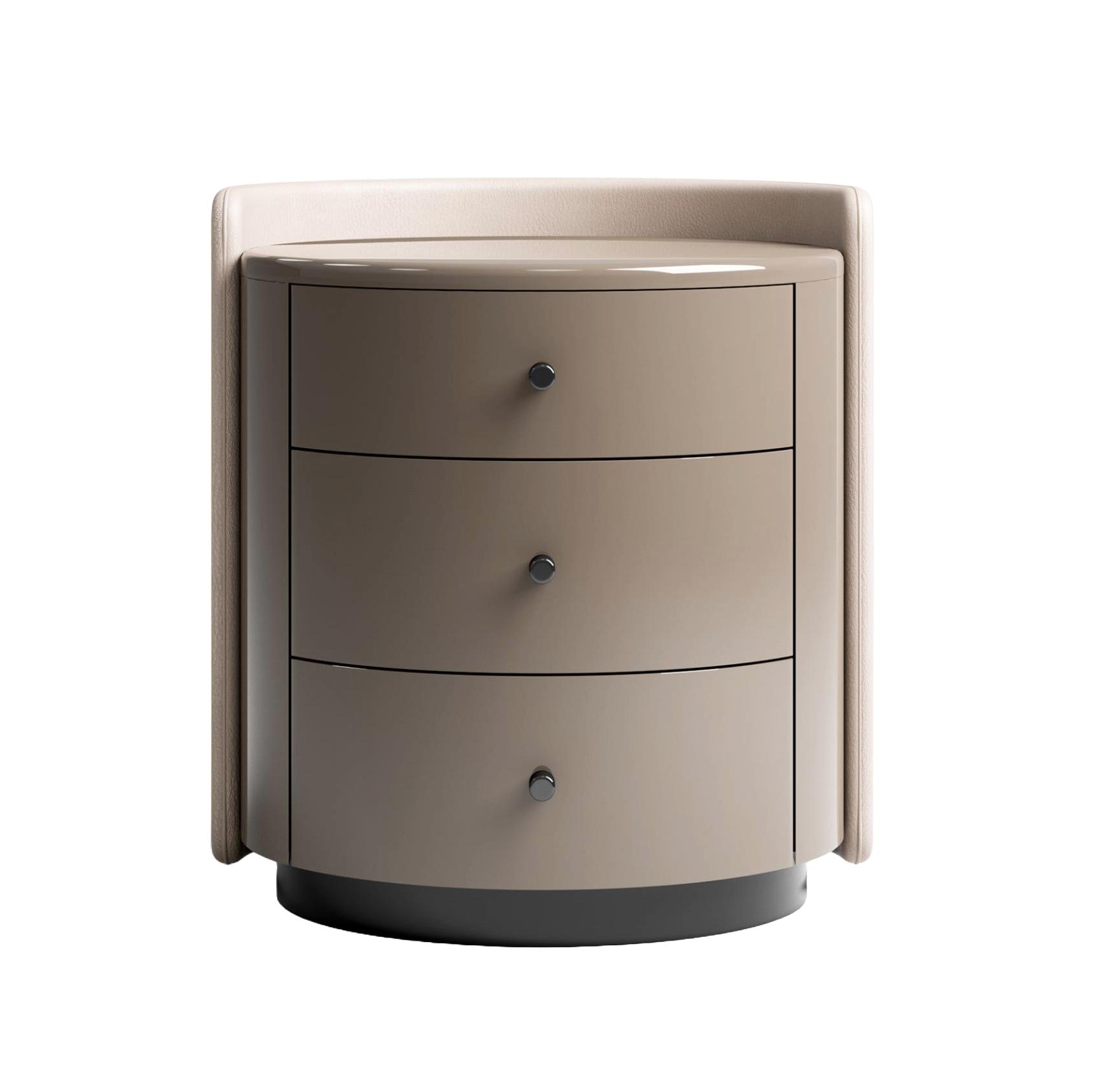 Modern Lacquer Finish Nightstand
