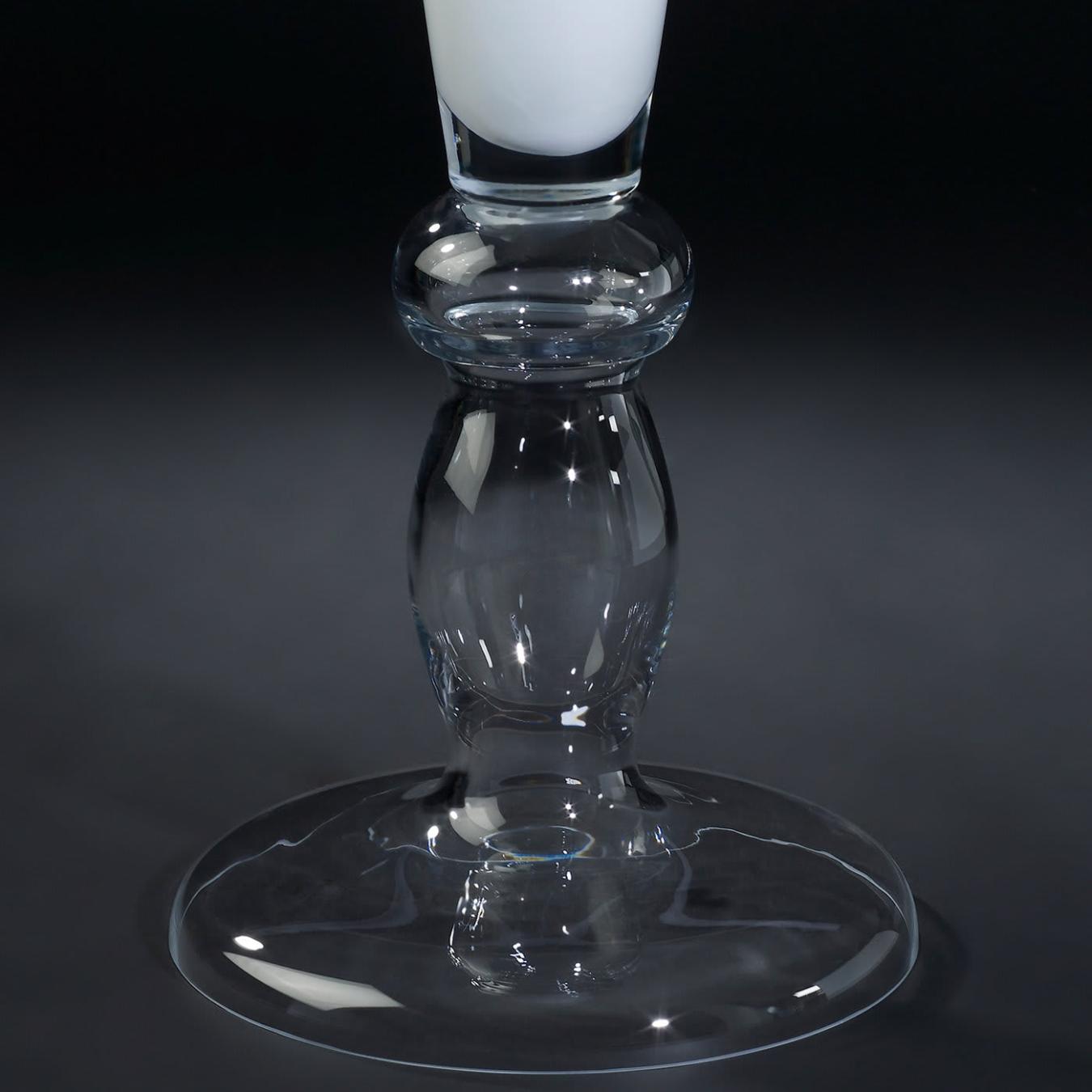 Mercurio White Italian Vase