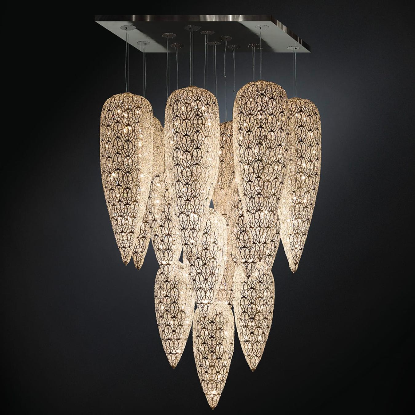 Arabesque Sensation Handcrafted Chandelier