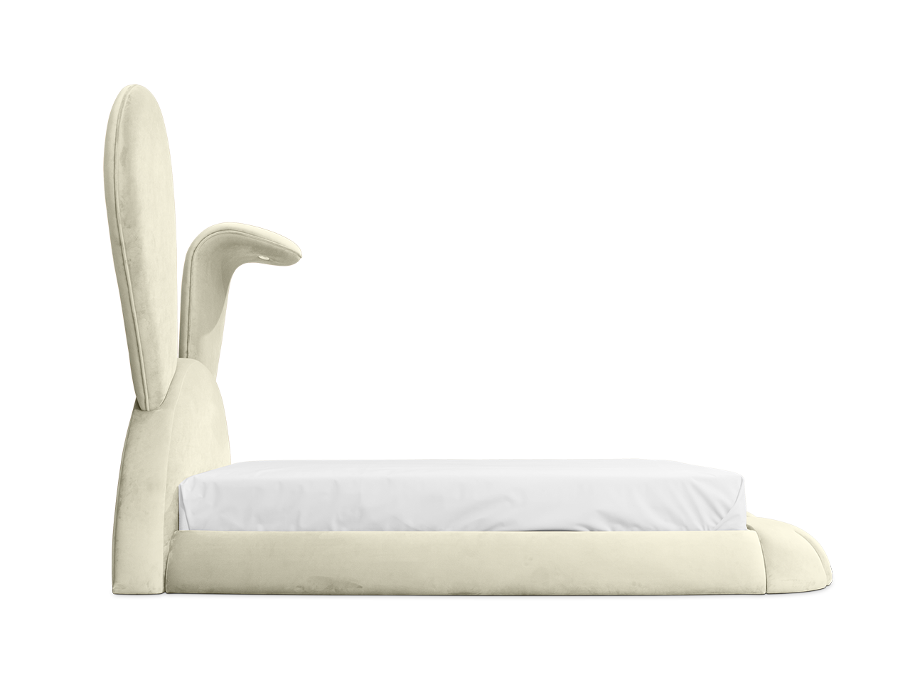 Bunny Cozy Kids Bed | Mattress Size: 190 x 200 cm