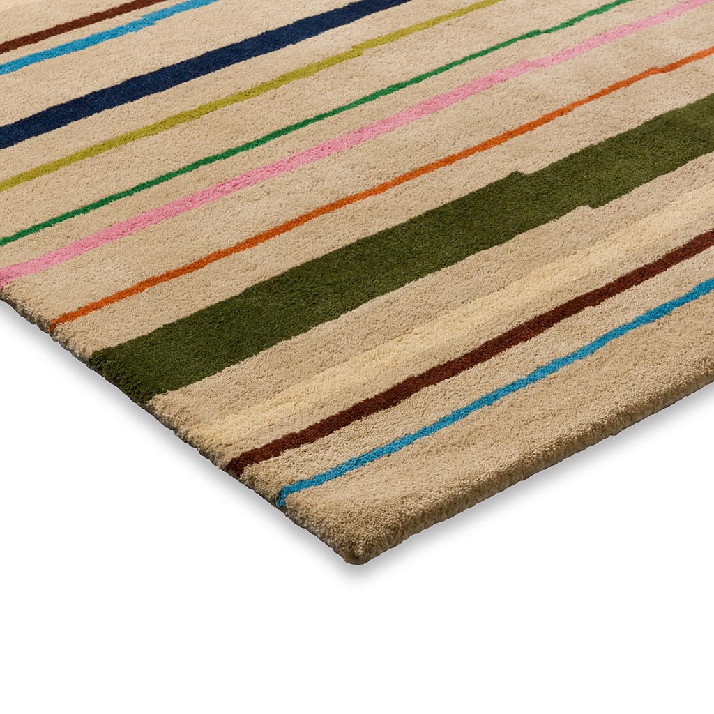 Multi Beige Rug | Size: 140 × 200 cm