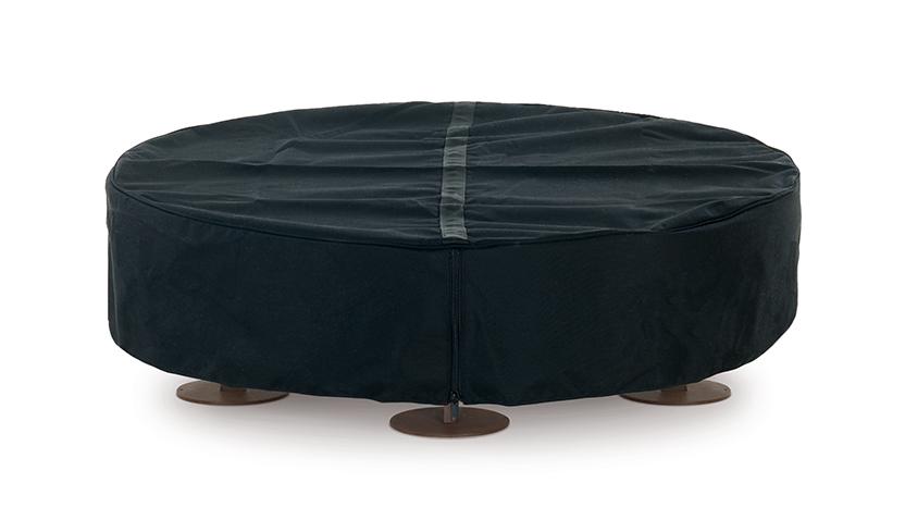Marble Outdoor Fire Pit | Finishing: Green | Dimensions: Ø 250 cm
