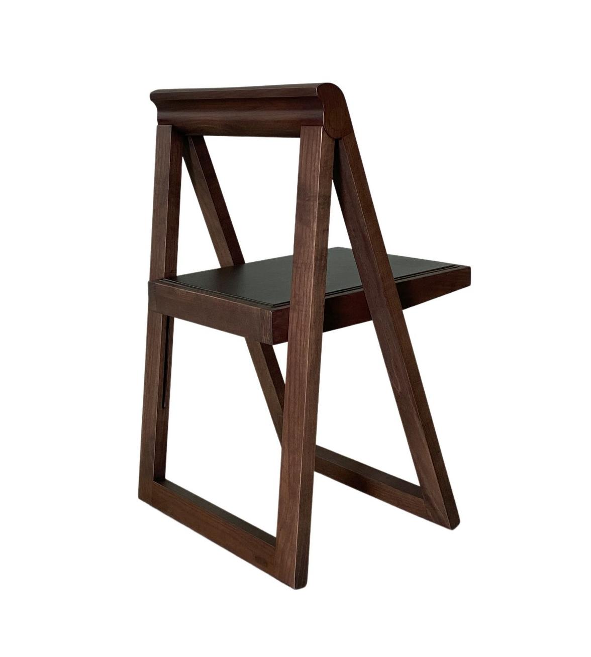 Ciak Dark Artisan Folding Chair