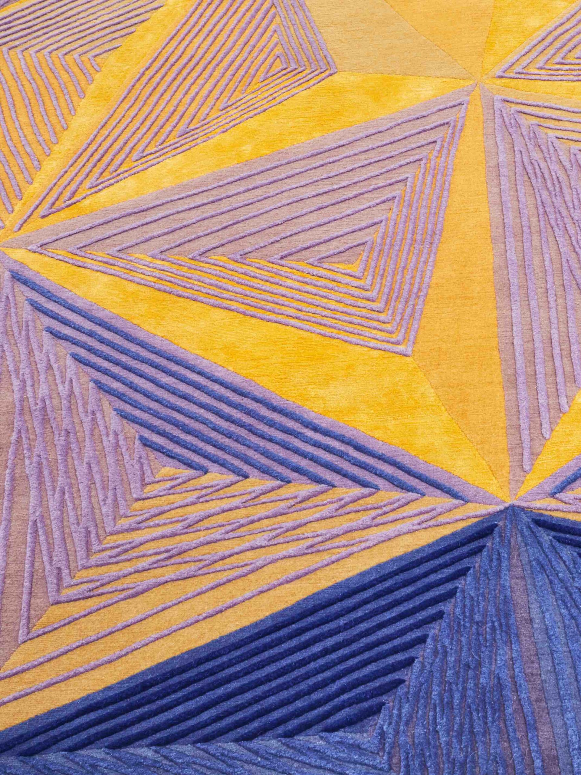 Dodecaedro Luxury Wool / Bamboo Silk Rug