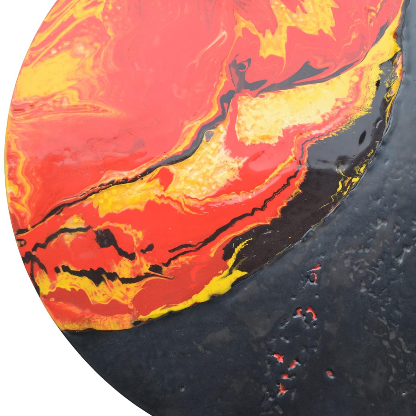 Lava Artisanal Side Table