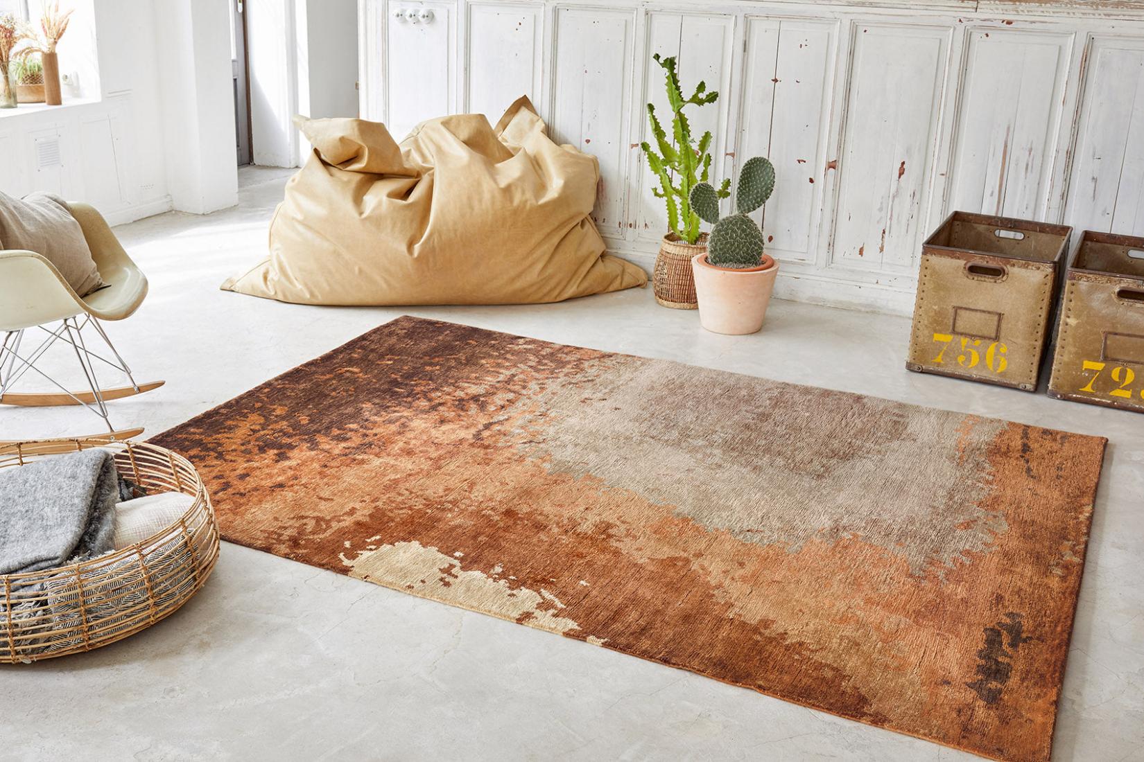 Granitee Tawny Premium Leather Rug
