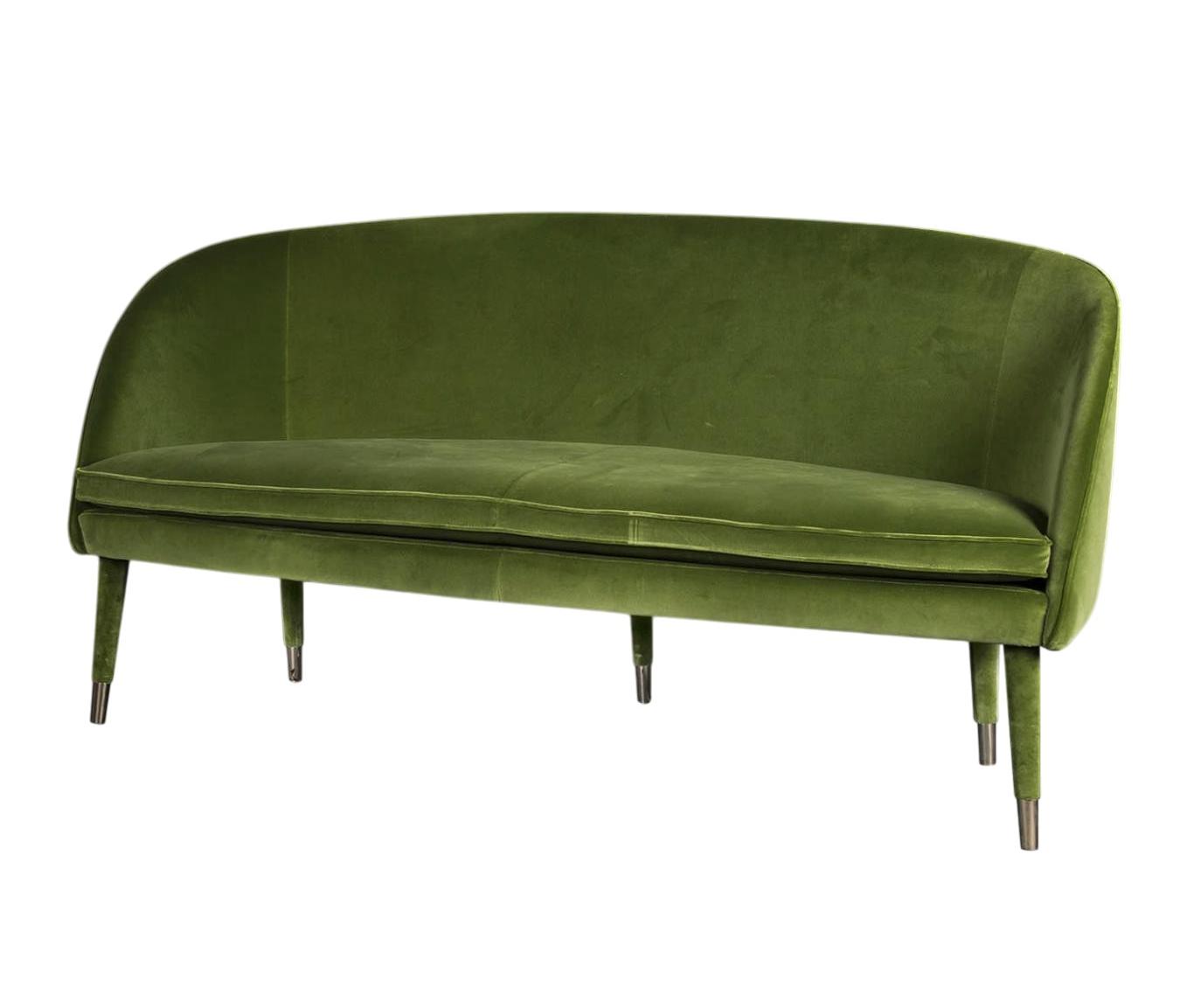 Vivien Olive Green Upholstered Sofa
