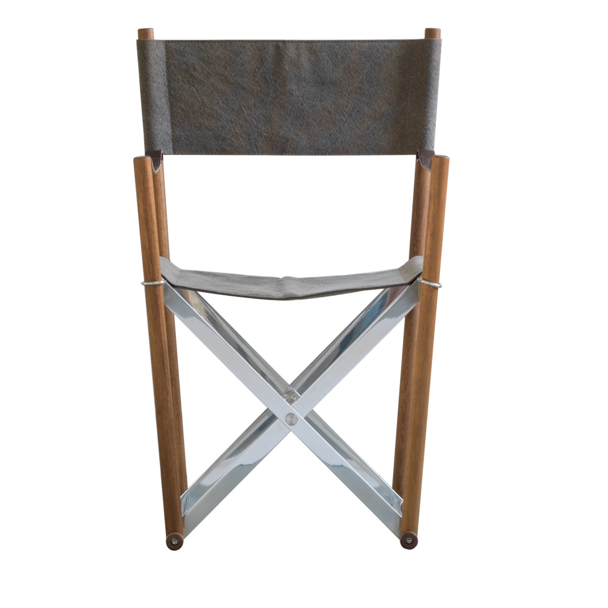 Regista Cotton Luxe Chair | Base: Iroko Wood