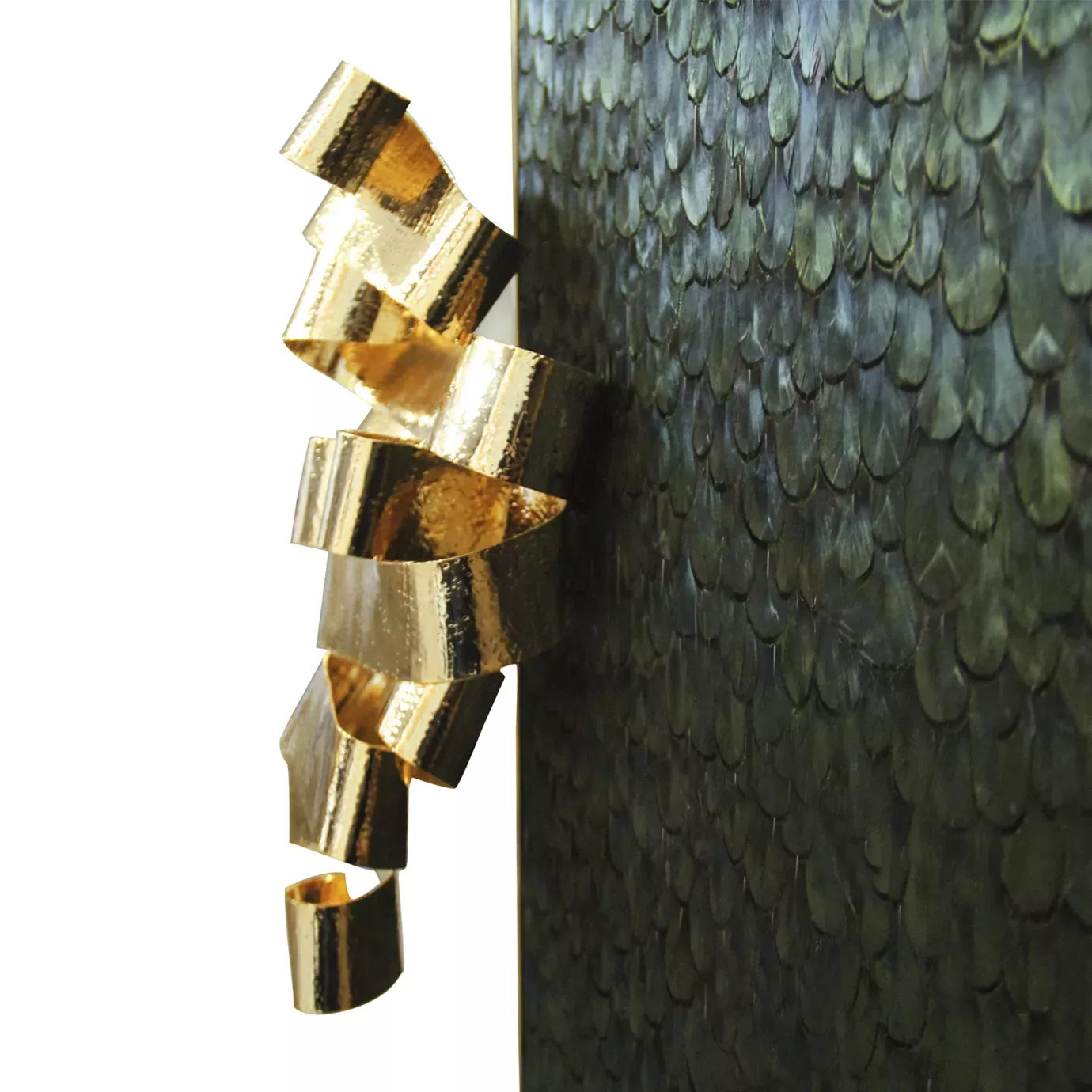 Mirage Peacock Feather Cabinet
