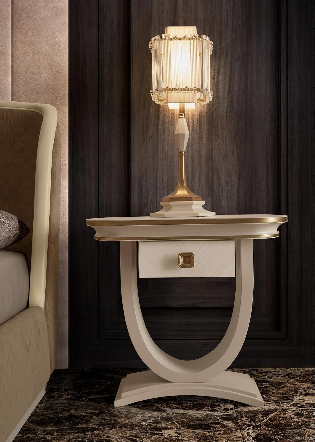 Oliver Italian Bedside Table
