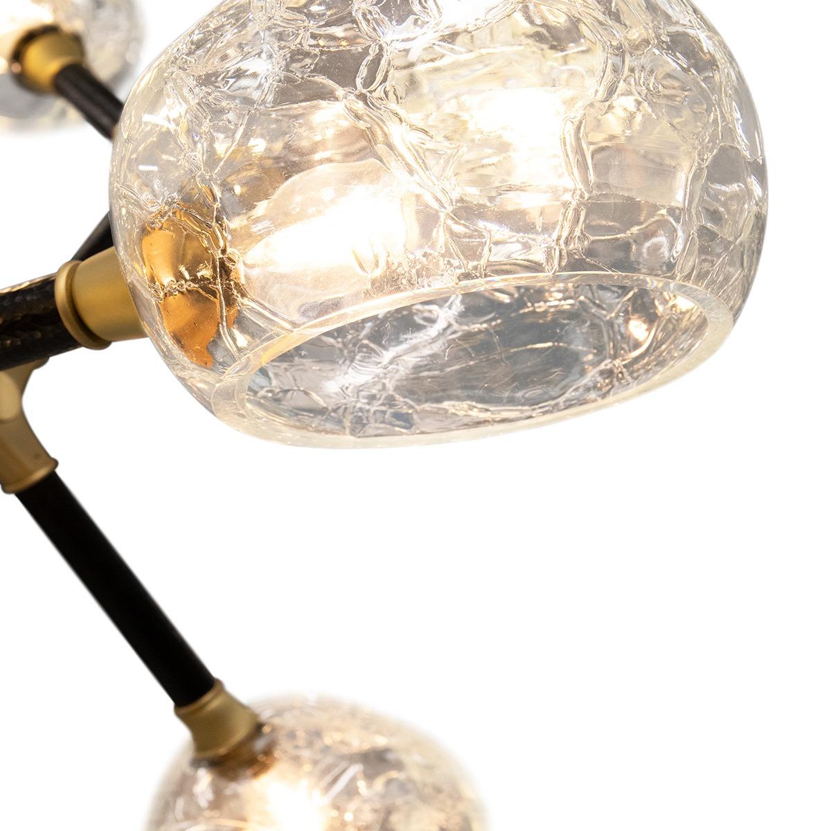 Multi-Shade Irregular Big Sculptural Suspension Light