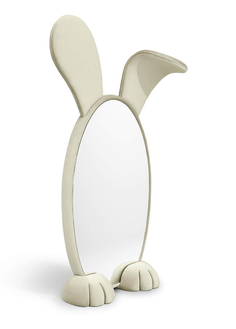 Bunny Floor Mirror