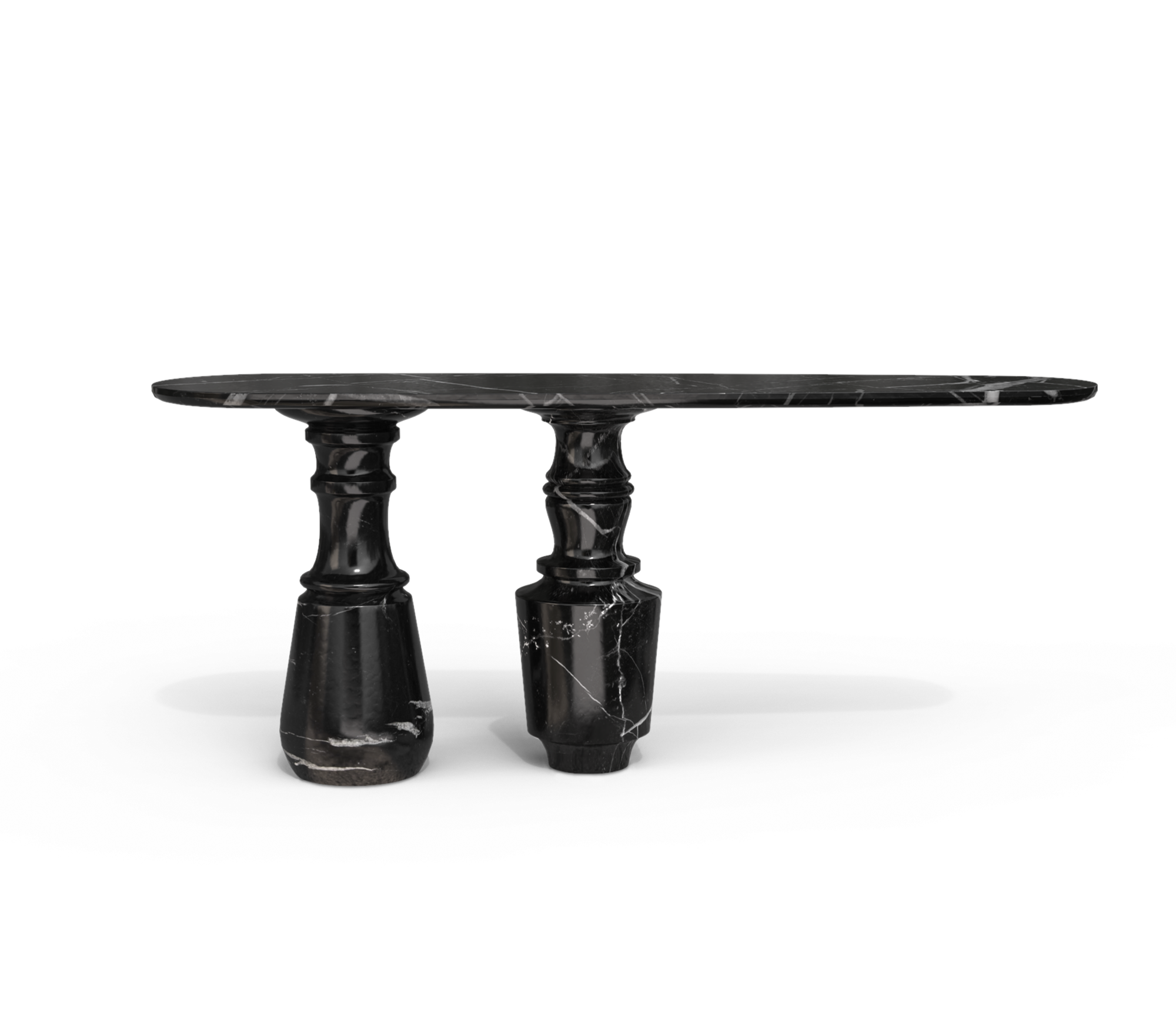 Obsidian Nero Marquina Designer Console