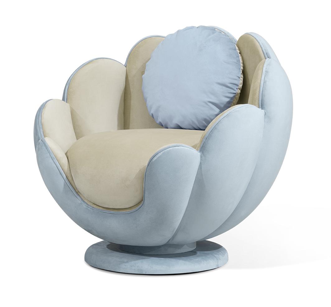 Lotus Serenity Plush Relaxation Chair