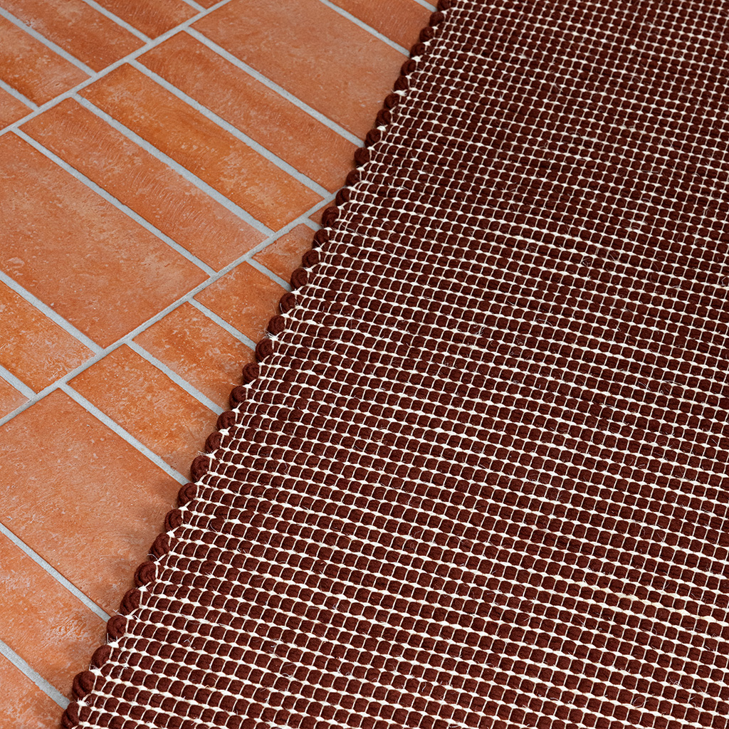 Border Rust Rug | Size: 170 x 240 cm
