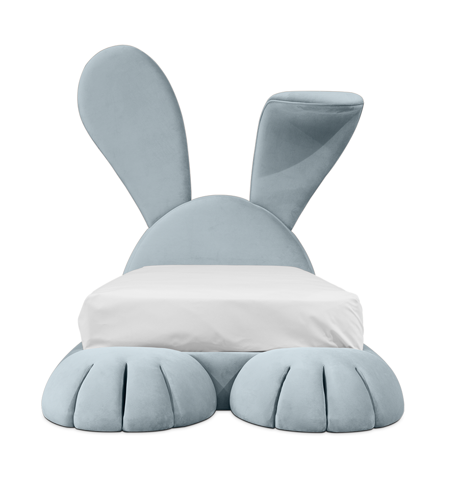 Bunny Cozy Kids Bed | Mattress Size: 90 x 190 cm