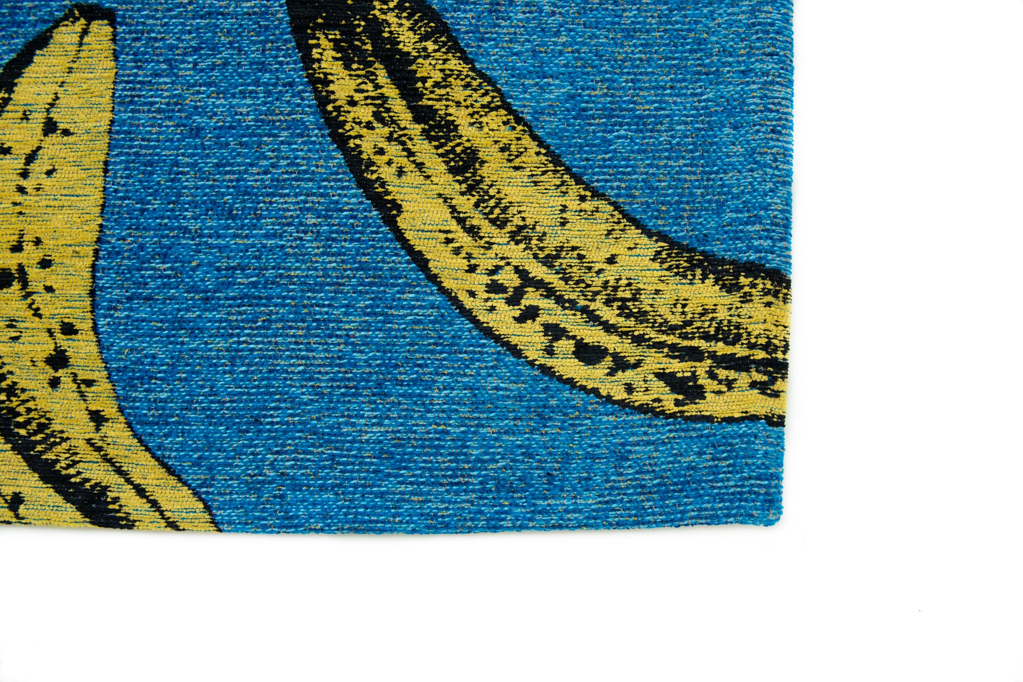 California Blue Flatweave Rug