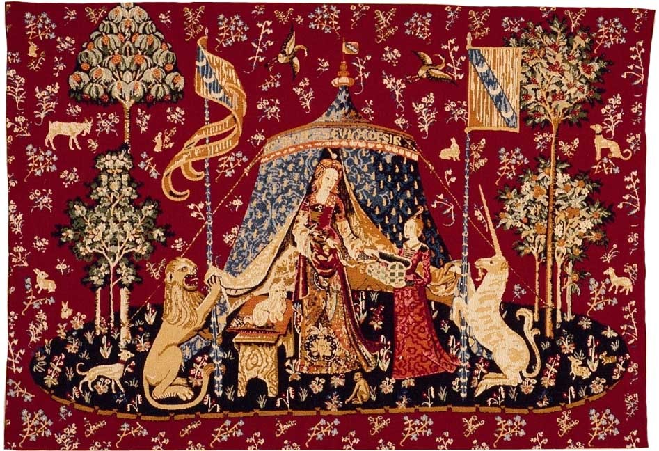 To My Only Desire Tapestry without Border