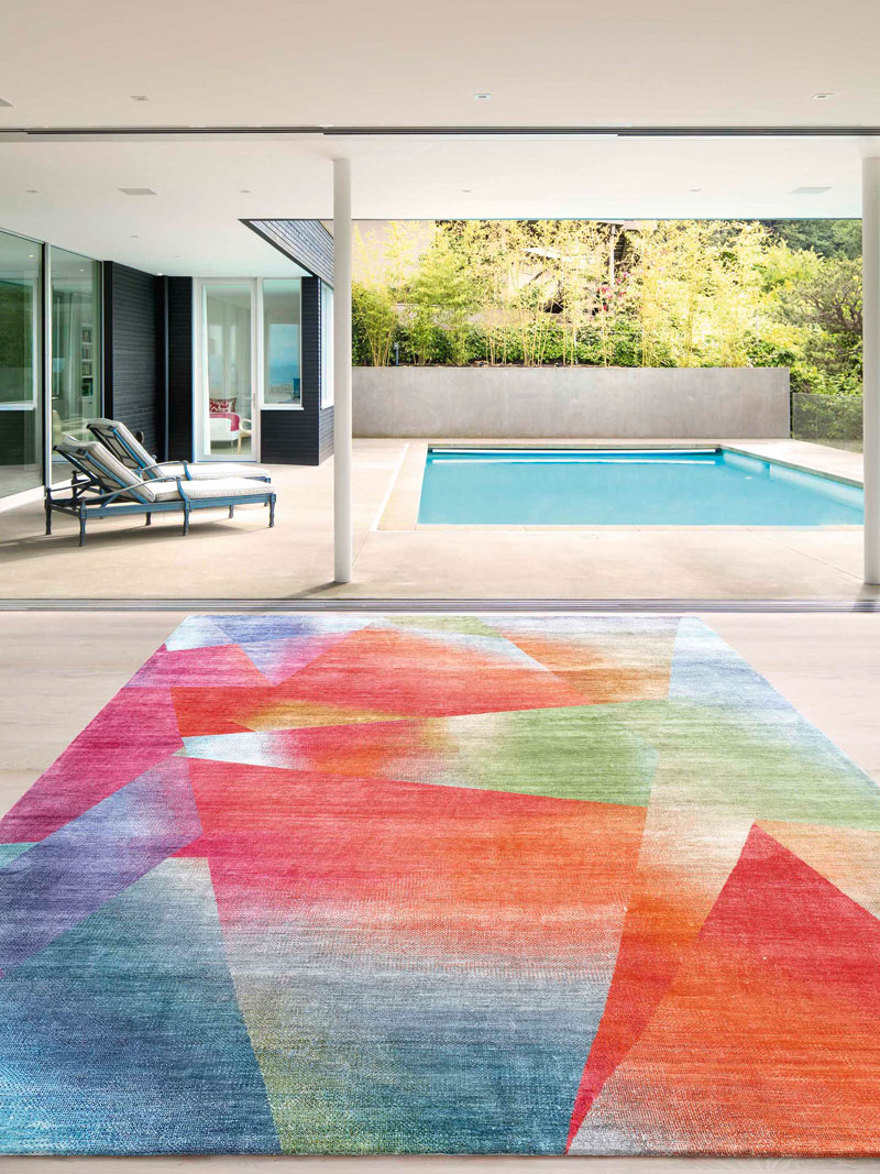 Crystal Luxury Hand-Knotted Rug