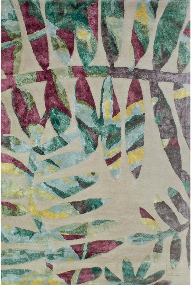 Viscose / Wool Hand-woven Luxury Rug