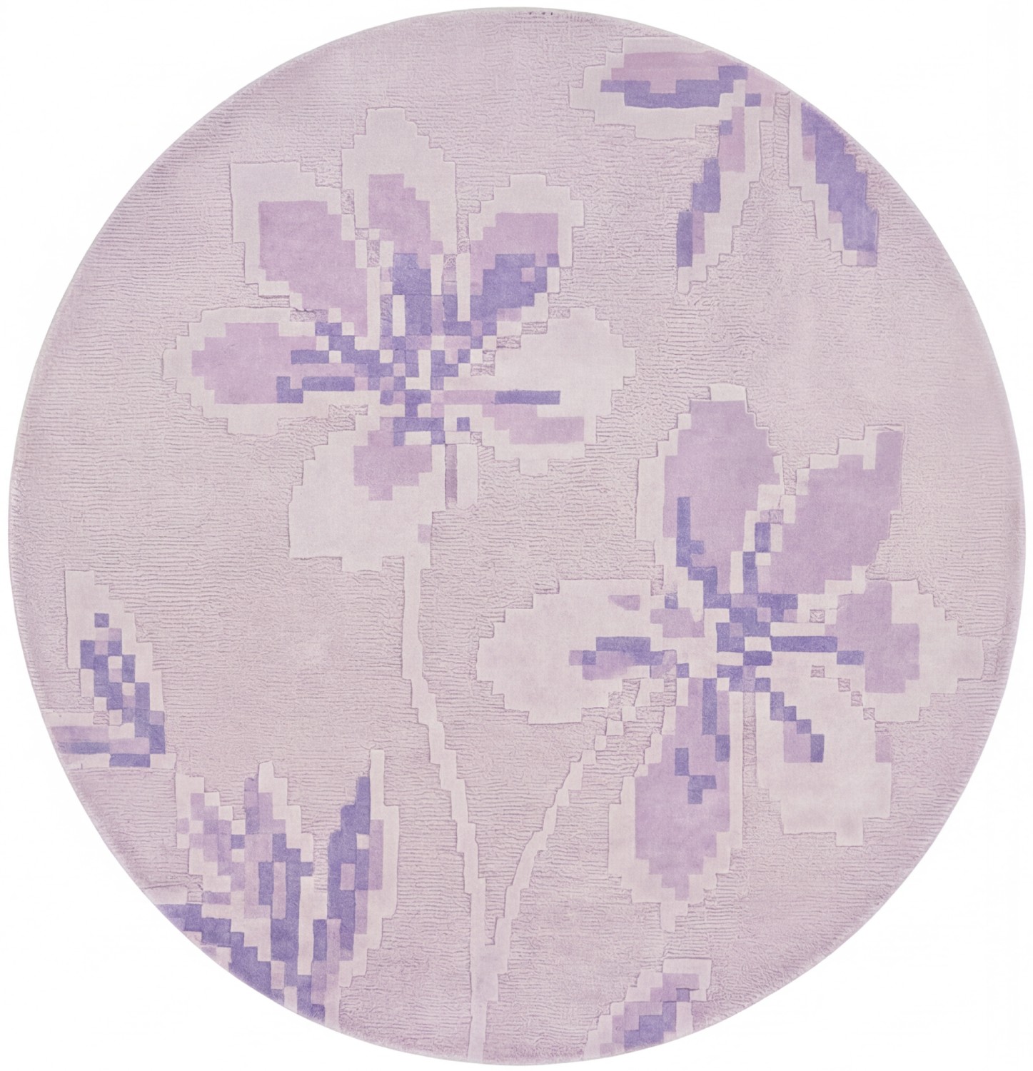 Lavender Bloom Handmade Rug