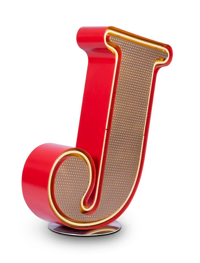 Joyful Cheerful Letter J