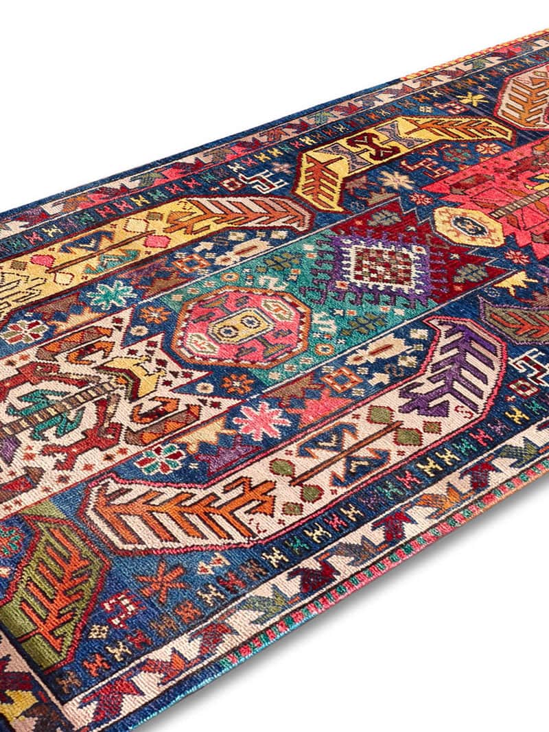 Original Hand-Knotted Wool Rug