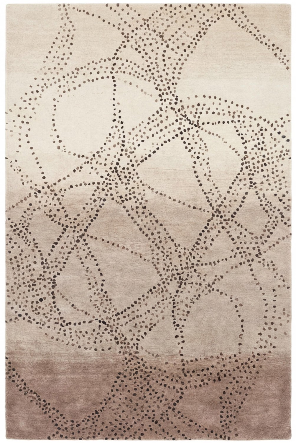 Pale Network Contemporary Rug | Size: 240 × 340 cm