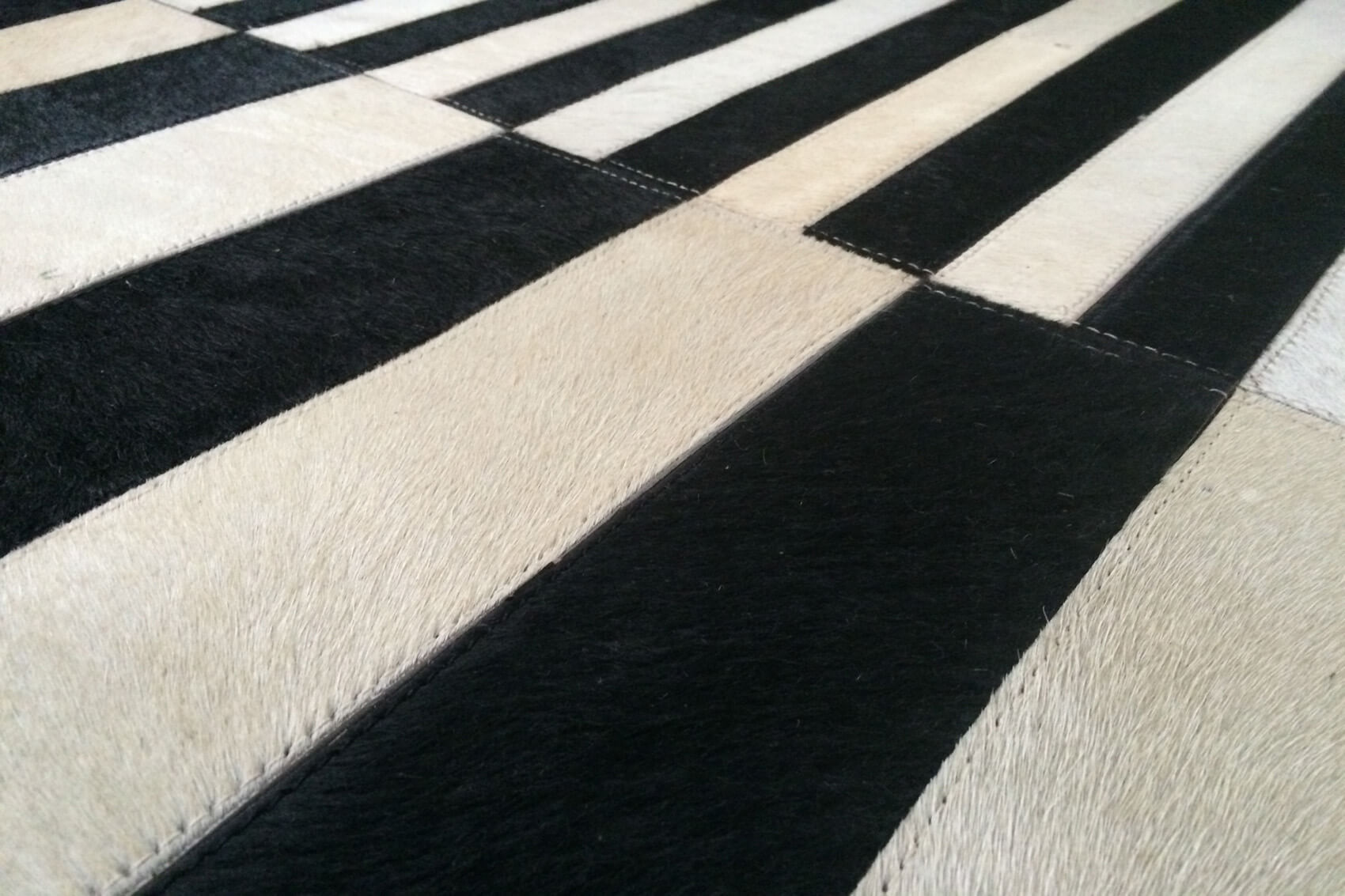 Ralph Cowhide Rug by Serge Lesage
