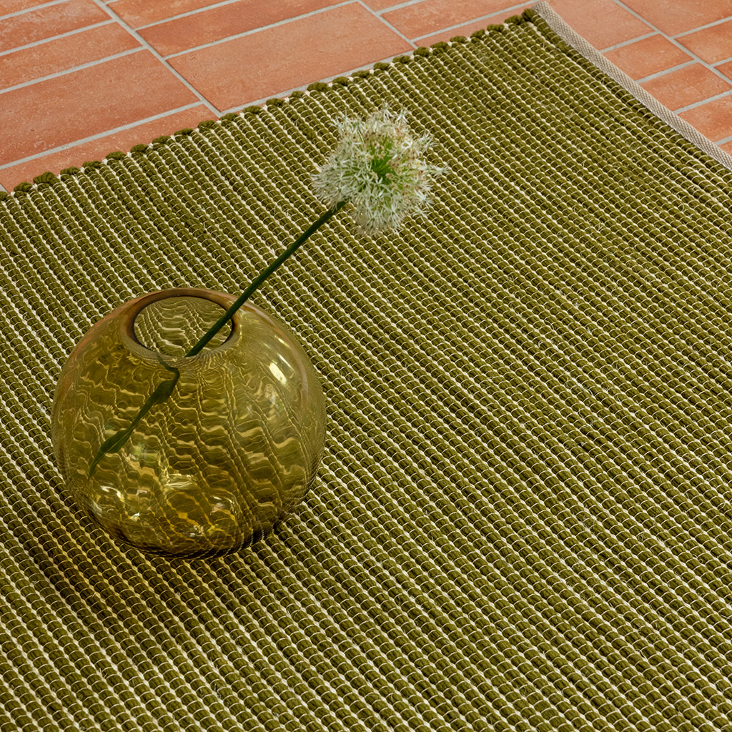 Border Sage Rug | Size: 140 x 200 cm